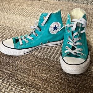Teal Chuck Taylor Converse All Star